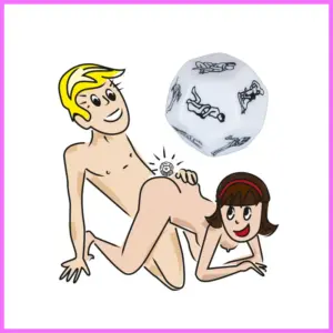 12 oldalú szexkocka Fehér adultsexshop-hu 1