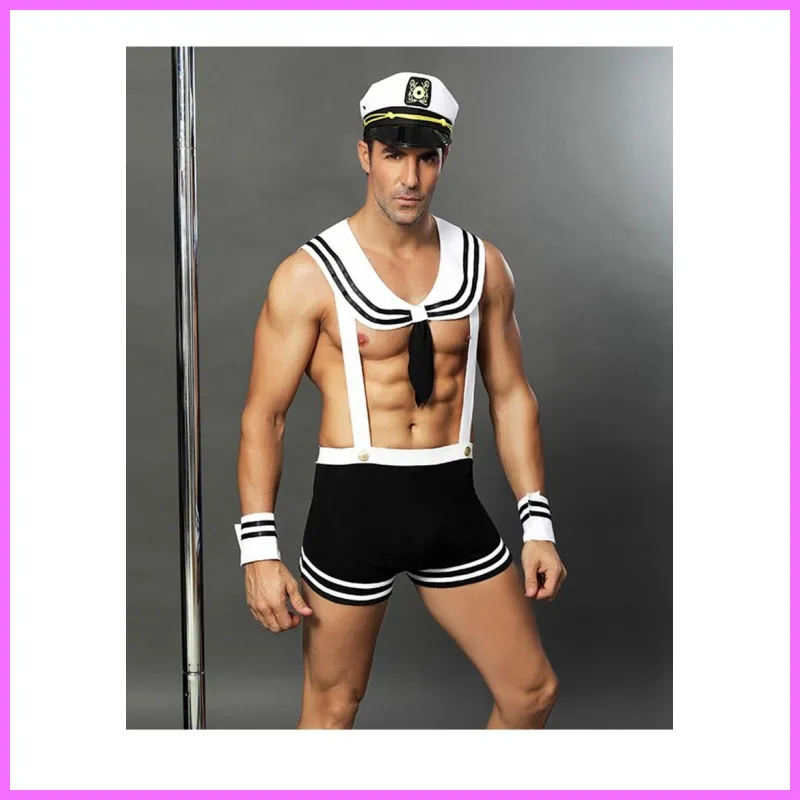 Aqua ,tengerész jelmez férfiaknak. Méret:M/L adultsexshop-hu 4