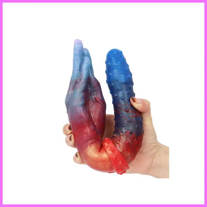 ART dupla kéz-dildó -35cm. adultsexshop-hu 4