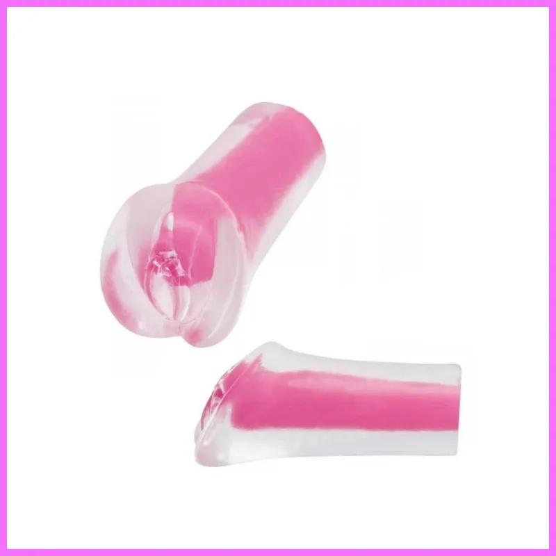 Átlátszó/pink vagina-12cm. adultsexshop-hu 1