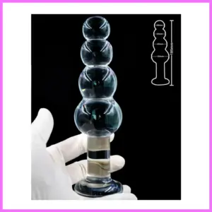 Axel üvegfa plug -18cm. adultsexshop-hu 1