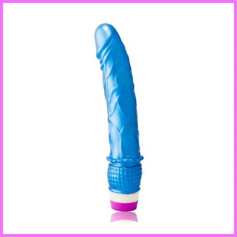 Azúr vibrátor-20cm. Kék adultsexshop-hu 1