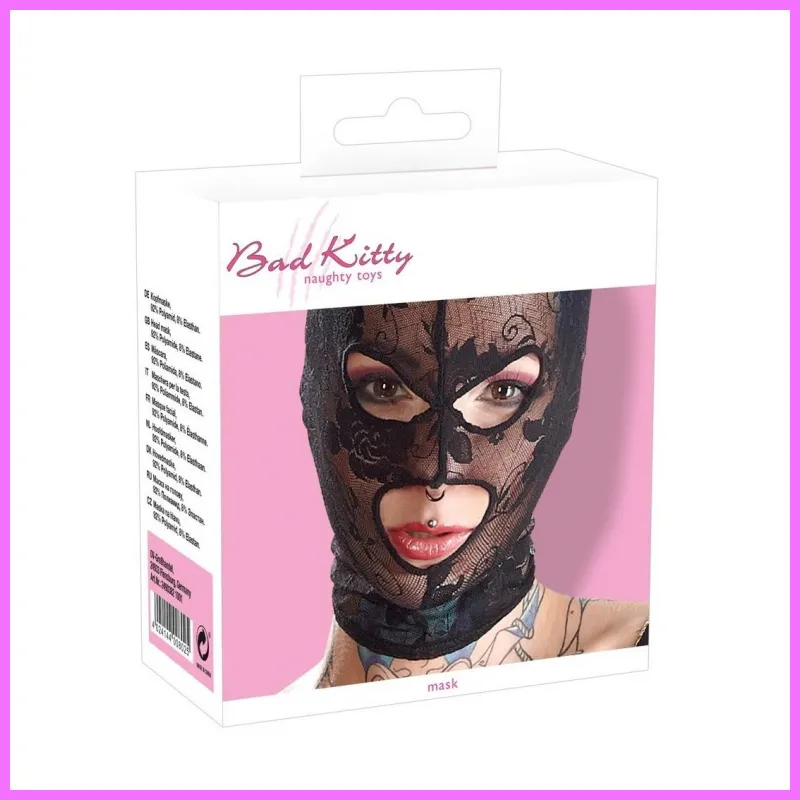 Bad Kitty - Csipke fejmaszk adultsexshop-hu 3