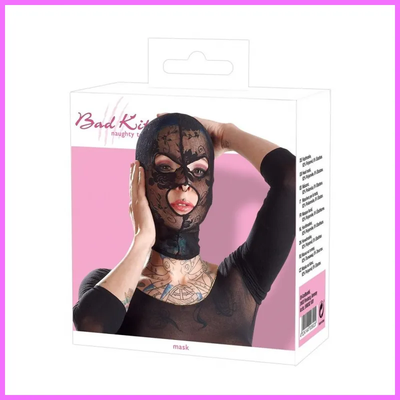 Bad Kitty - Csipke fejmaszk adultsexshop-hu 4