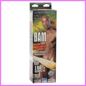 BAM HUGE REALISTIC COCK-33cm. adultsexshop-hu 1