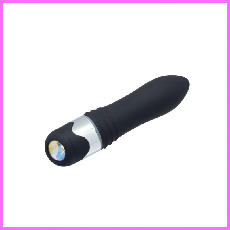 Bársonyos vibrátor kővel-16cm. adultsexshop-hu 2