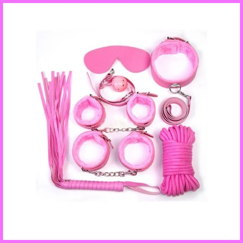BDSM szett pink 8dbos. adultsexshop-hu 1