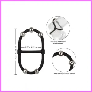 Beaded Dual Silicone Maximizer. adultsexshop-hu 1