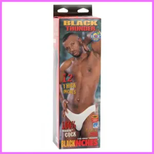 BLACK THUNDER REALISTIC COCK-30cm. adultsexshop-hu 1