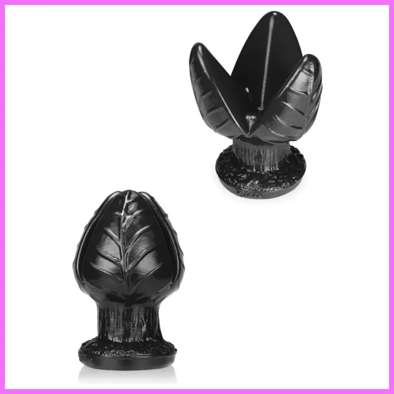 Bloom Black anal plug. adultsexshop-hu 1