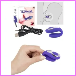 Blowjob - akkus, szilikon szájvibrátor. adultsexshop-hu 1