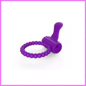 Bobbi lila szilikon vibro péniszgyűrű. adultsexshop-hu 1