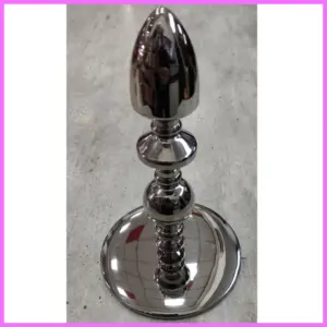 Bumpy acél anál plug-20cm. adultsexshop-hu 1