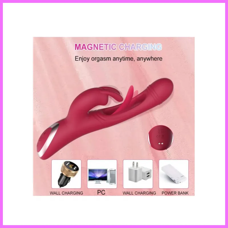 Cancun G-Spot Rabbit Vibrator ,akkus Bordó adultsexshop-hu 1