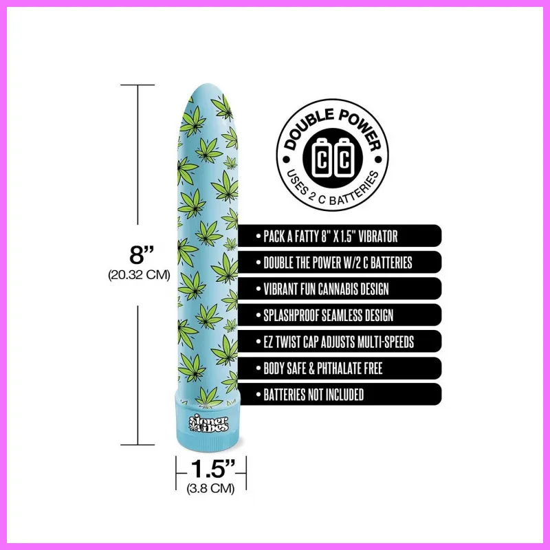 Cannabis vibrátor -20cm. adultsexshop-hu 2