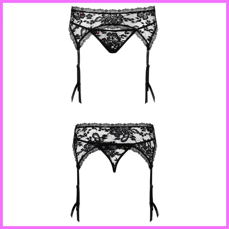 Catia harisnyakötő és tanga. Méret:S/M adultsexshop-hu 3