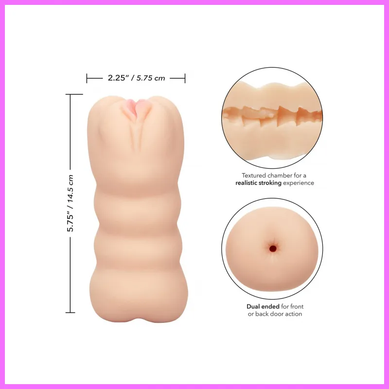 Cheap Thrills vagina-anus maszturbátor -14cm. adultsexshop-hu 2