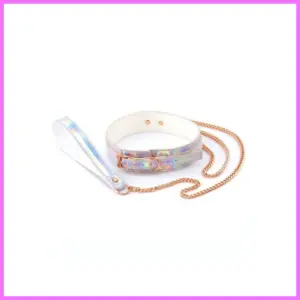 COLLAR & LEASH RAINBOW. adultsexshop-hu 1