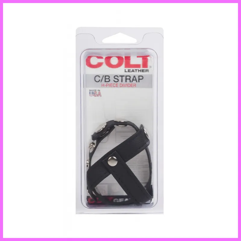 Colt Leather H-Piece Divider Strap. adultsexshop-hu 2