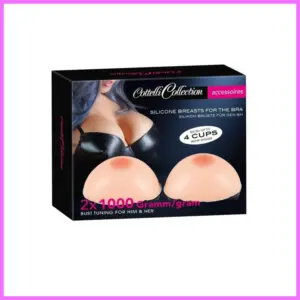 Cottelli-szilikon push-up betét mellbimbóval, 2x1000g adultsexshop-hu 1