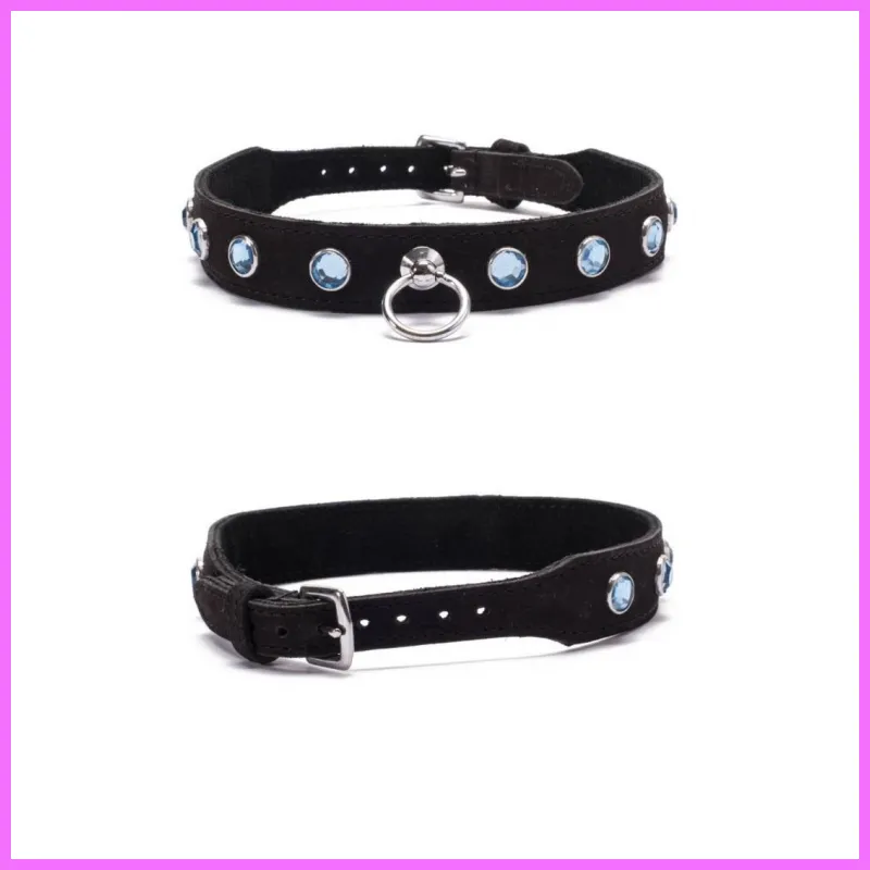 Crystal collar - Light Blue. adultsexshop-hu 1
