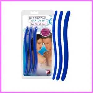 DILATOR-kék szilikon húgycsőtágító szett-3db. adultsexshop-hu 1