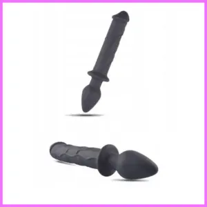 Dildo with anal plug ,szilikon -23cm. adultsexshop-hu 1