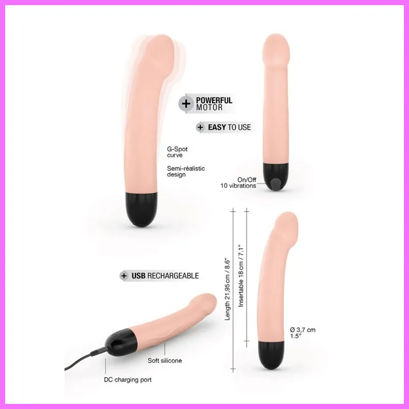 DORCEL-REAL VIBRATION M flesh,accu-7func. test színű adultsexshop-hu 4