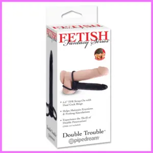 Double Trouble-fekete. adultsexshop-hu 1