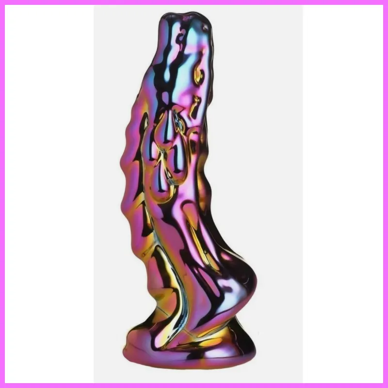 Dragon üveg dildó -16cm adultsexshop-hu 1