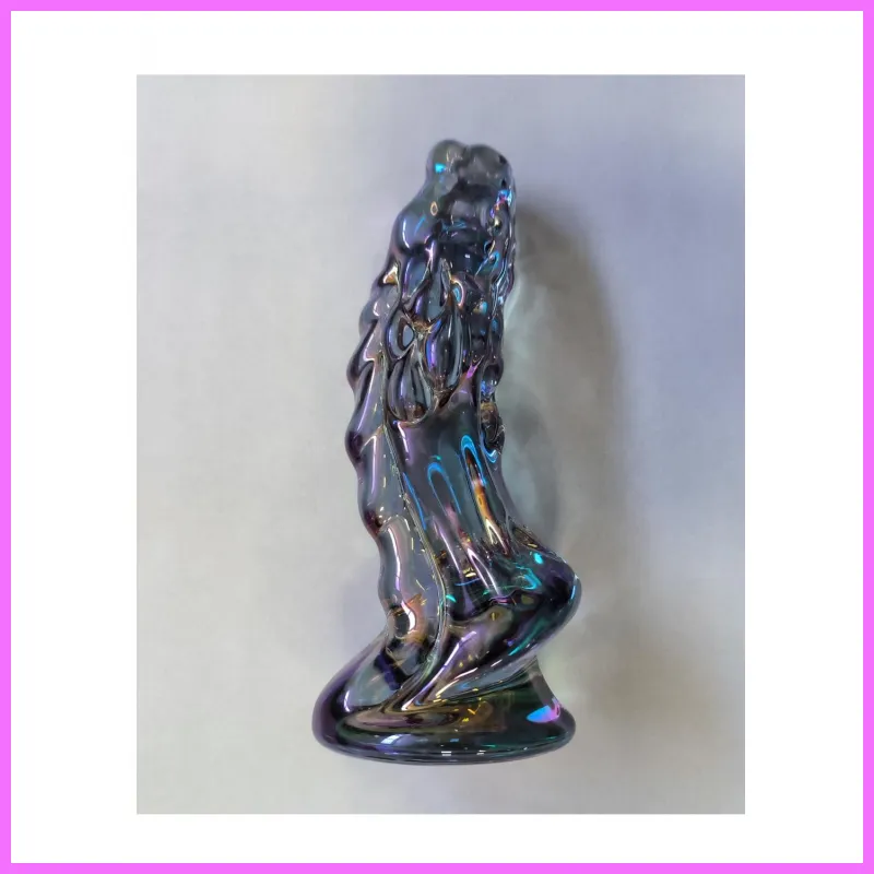 Dragon üveg dildó -16cm adultsexshop-hu 3