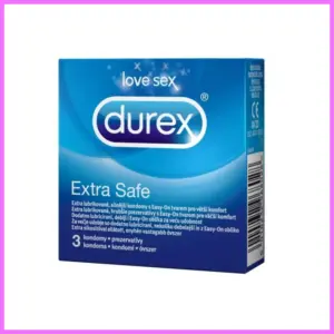Durex extra safe-enyhén vastagabb. 3 Db adultsexshop-hu 1