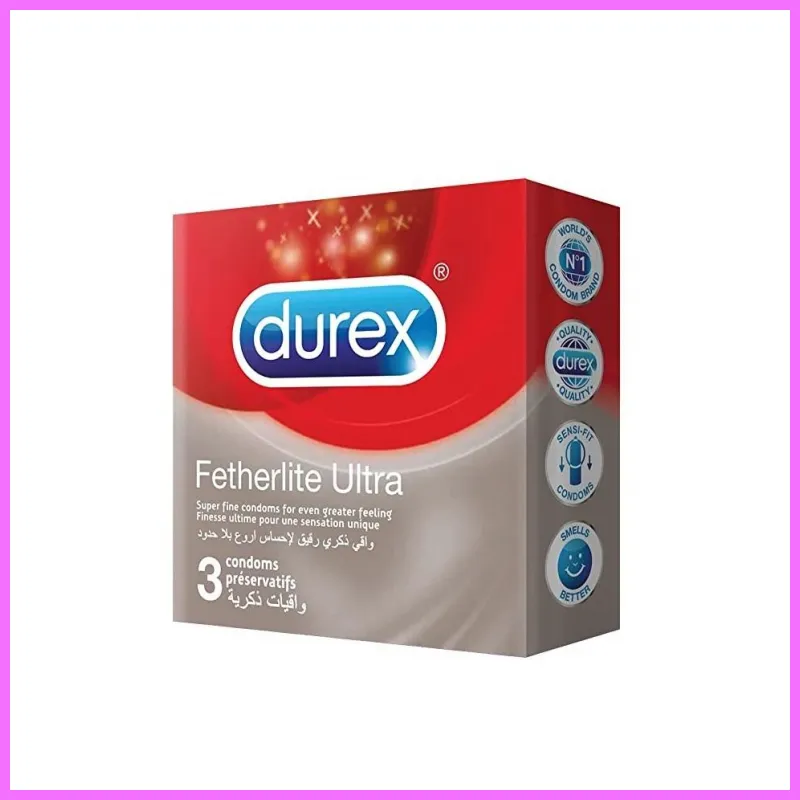 Durex Fetherlite ultra -ultra vékony. 3db adultsexshop-hu 1