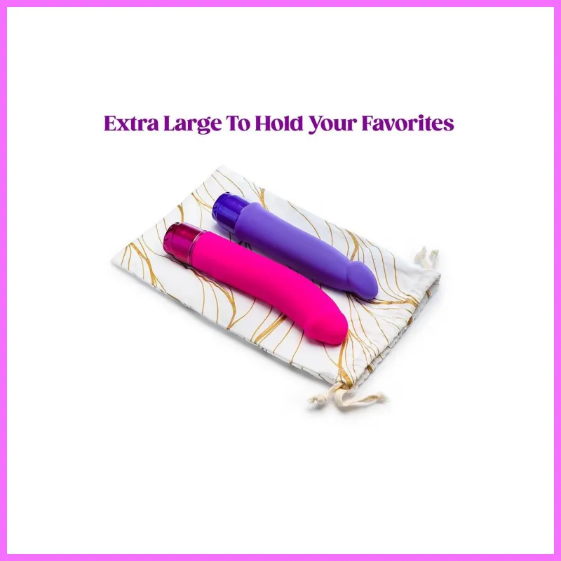 EMBRACE pamut tároló zsák -31cm. adultsexshop-hu 2