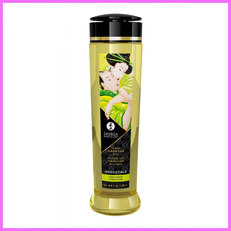 EROTIC MASSAGE OIL -ASIAN FUSION,240ml. adultsexshop-hu 2
