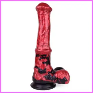 Fantasy red horse dildó -27cm adultsexshop-hu 1