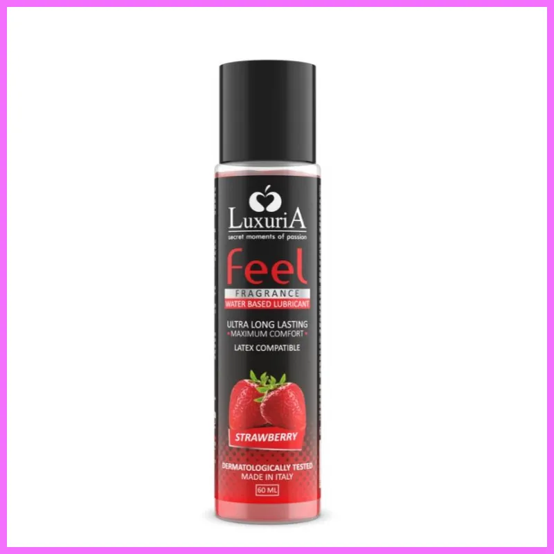 Feel Strawberry vízalapú síkosító-60ml. adultsexshop-hu 1
