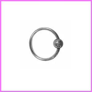 Fém makkgyűrű golyóval-29mm. adultsexshop-hu 1