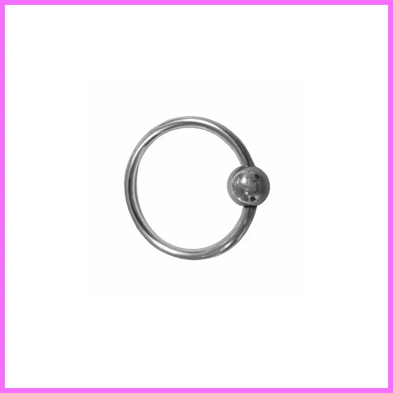 Fém makkgyűrű golyóval-29mm. adultsexshop-hu 1