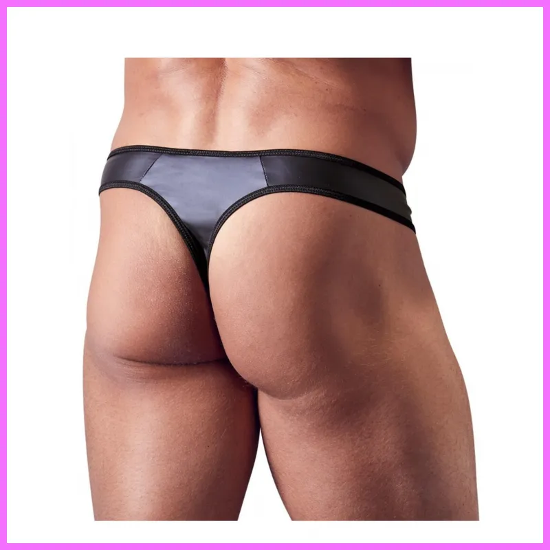 Fényes férfi tanga strasszos cipzárral. Méret:M adultsexshop-hu 2