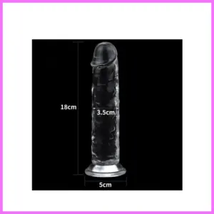 Flawless Clear Dildo-18cm. adultsexshop-hu 1