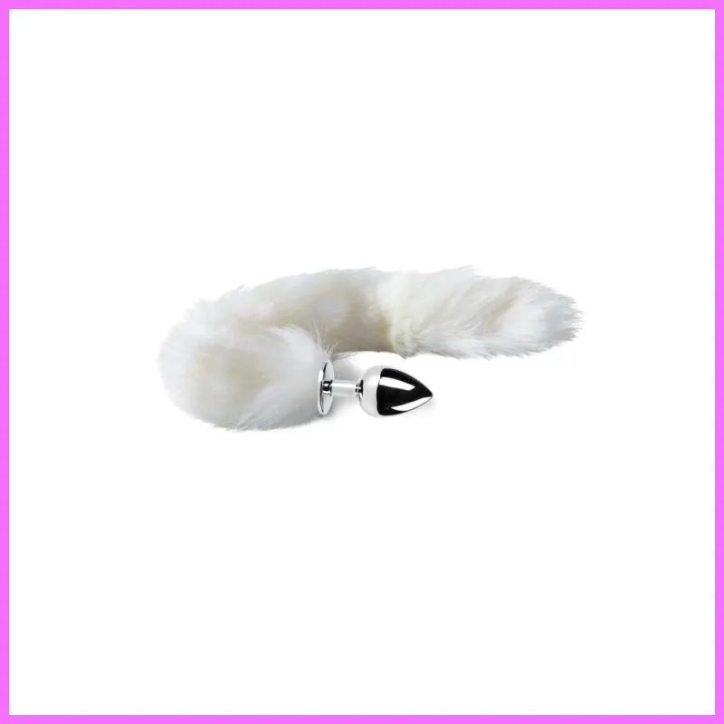 Fox plug -fehér. adultsexshop-hu 2