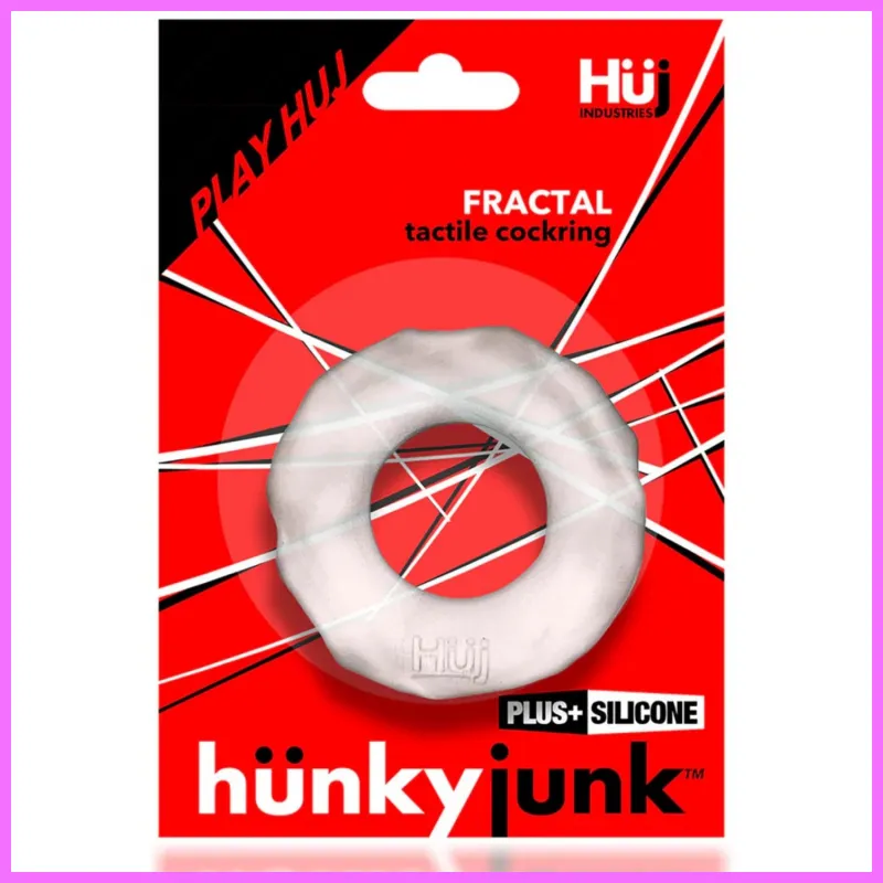 Fractal - Tactile Cockring - Clear Ice Fractal -clear adultsexshop-hu 1
