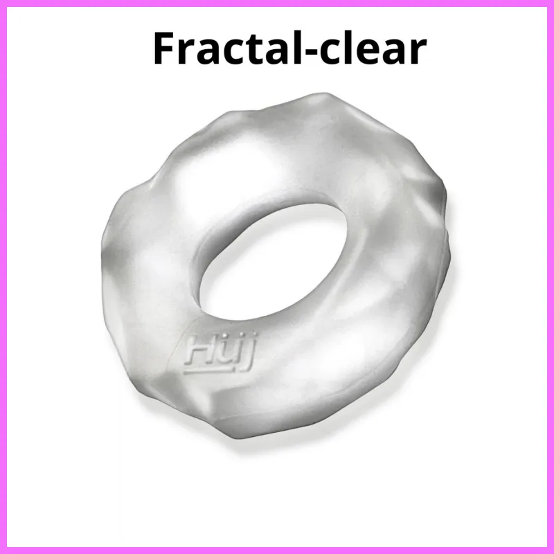 Fractal - Tactile Cockring - Clear Ice Fractal -clear adultsexshop-hu 2