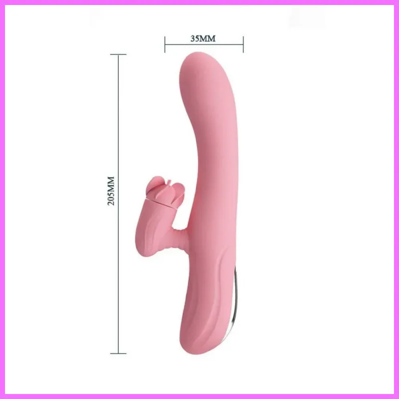 Gina nyelvecskés szilikon vibrátor-akkus. adultsexshop-hu 4