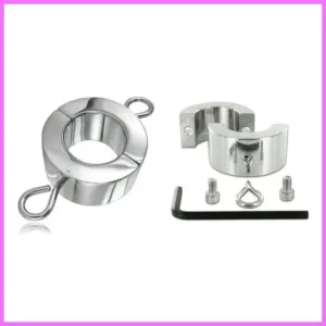 Here súly, kampós Belső átmérő:3.5cm;szélesség:3cm adultsexshop-hu 1