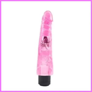 Hi-Rubber pink vibrátor-23cm. Pink adultsexshop-hu 1