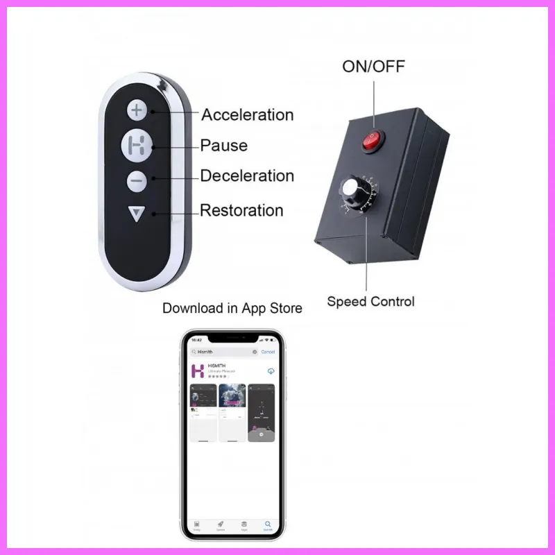 Hismith Premium 1 Fuck Machine 2.0 remote controll. adultsexshop-hu 4