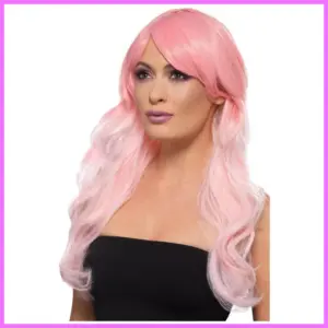 Hosszú pink paróka. adultsexshop-hu 1
