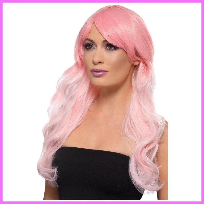 Hosszú pink paróka. adultsexshop-hu 1